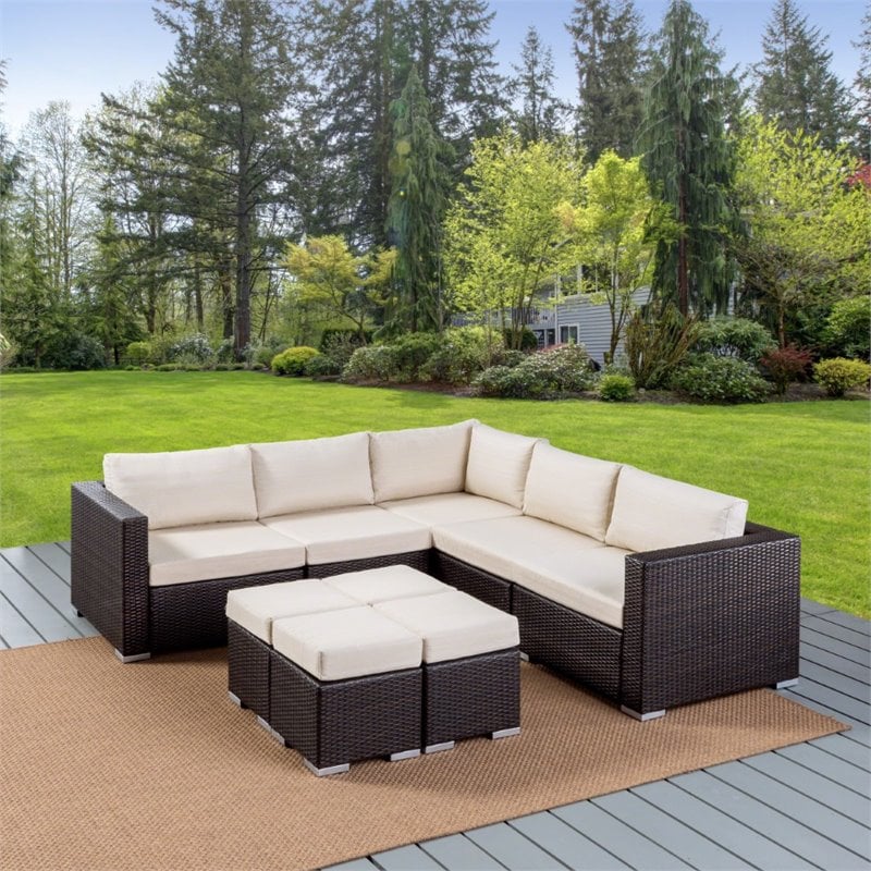 Santa rosa wicker patio furniture hot sale