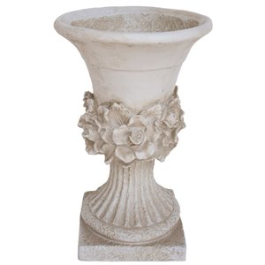 noble house calliope outdoor roman chalice garden urn planter