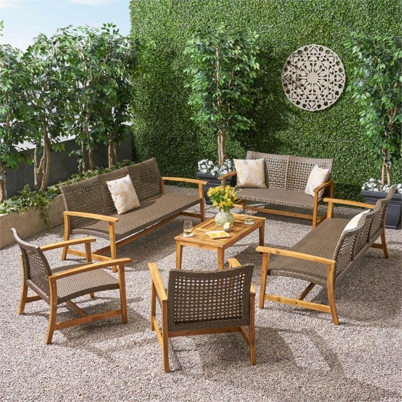 Hampton rattan garden furniture hot sale