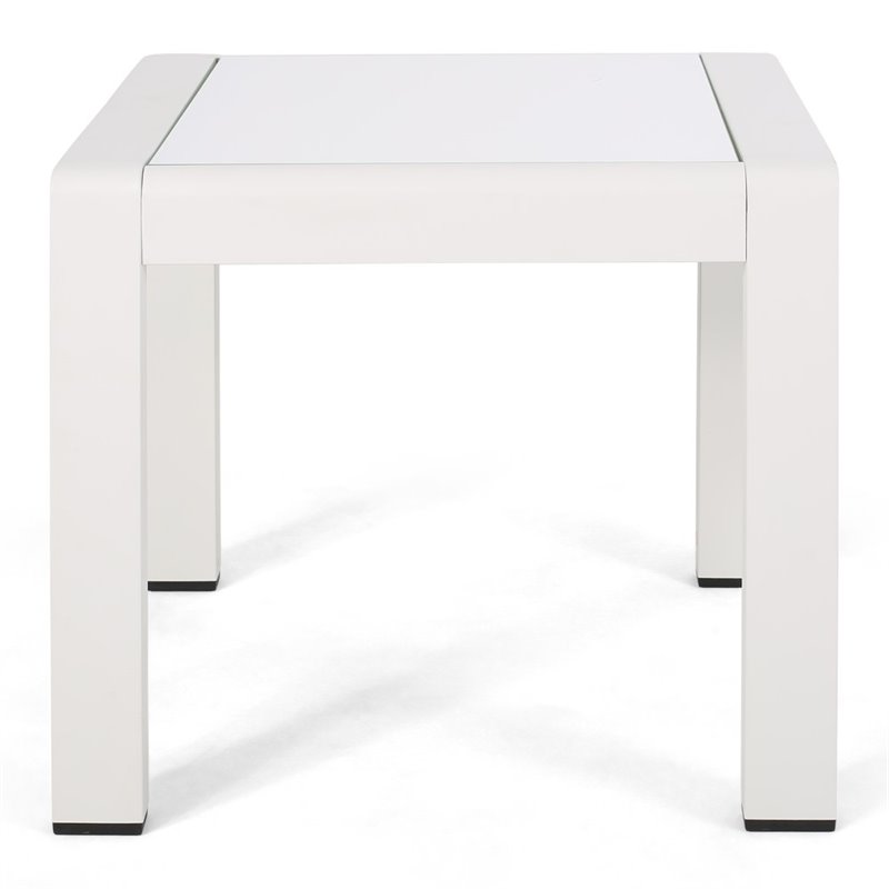 cape coral aluminum side table