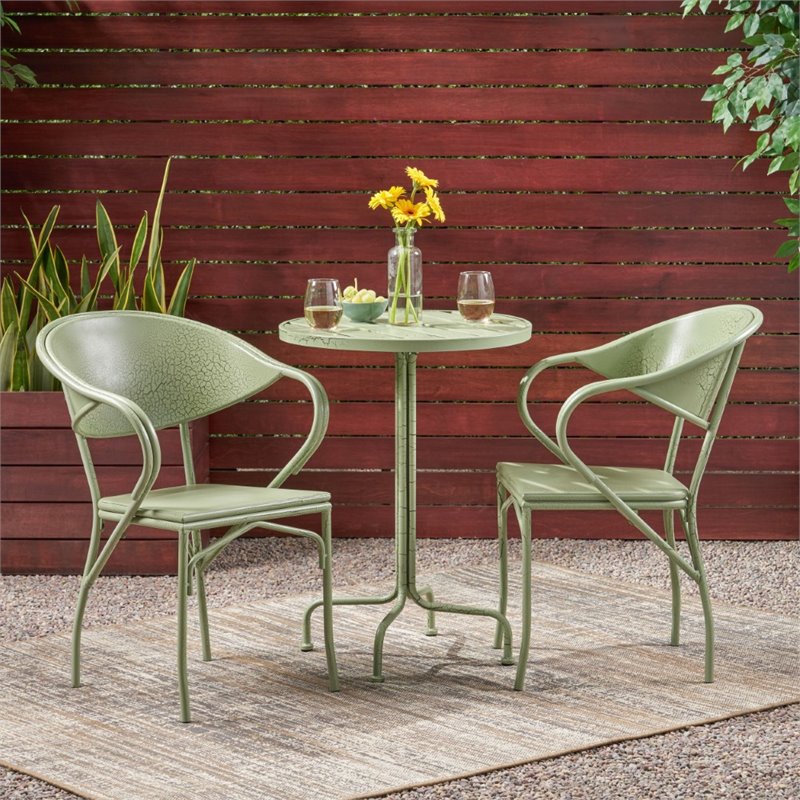 modern bistro garden set