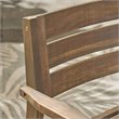 Noble House Stamford 3-Piece Outdoor Acacia Wood Bistro Set in Gray