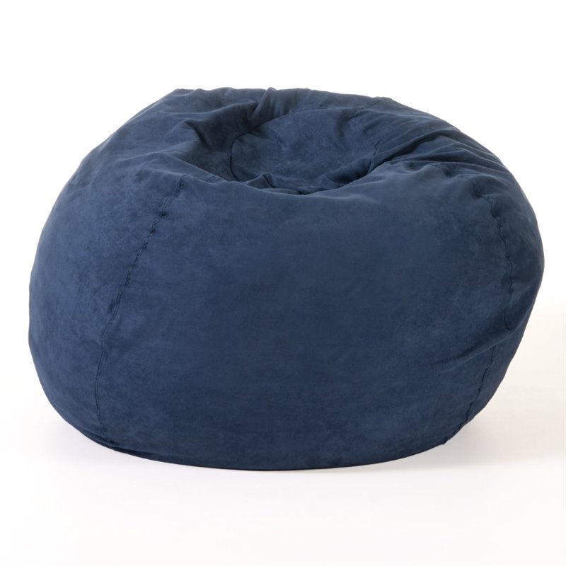 Bates 5-foot Suede Bean Bag Replacement Cover (Cover Only ) by