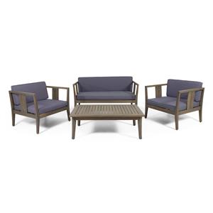 noble house claremont outdoor 3 seater acacia wood daybed teak