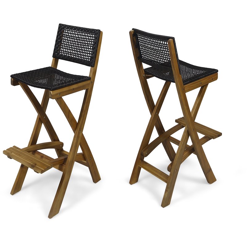 Folding patio bar stools hot sale