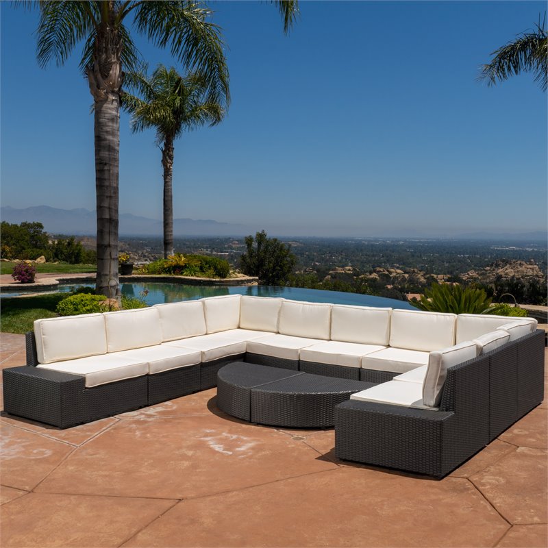 10 seater wicker outdoor furniture