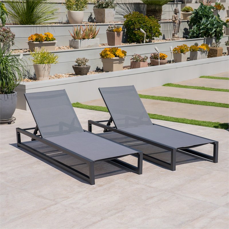 Modesta outdoor chaise online lounge