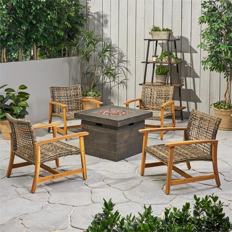 Hampton 5 piece online bistro set