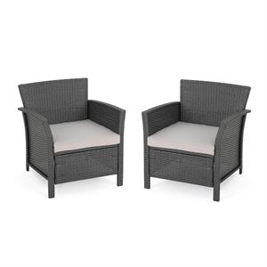 noble house st. lucia outdoor loveseatbrown & tan