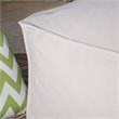 Noble House Water Resistant Fabric Bean Bag Chair in Gray Finish