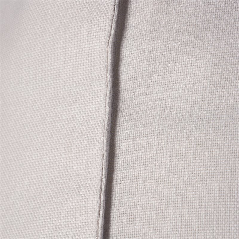 Noble House Water Resistant Fabric Bean Bag Chair in Gray Finish