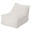 Noble House Water Resistant Fabric Bean Bag Chair in Gray Finish