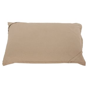 noble house costa alegre outdoor water resistant fabric lounger bean bag - beige