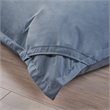 Noble House Carmelita Indoor Water Resistant Fabric Lounger Bean Bag in Blue