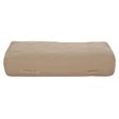 Noble House Curacao Outdoor Water Resistant Fabric Lounger Bean Bag in Beige