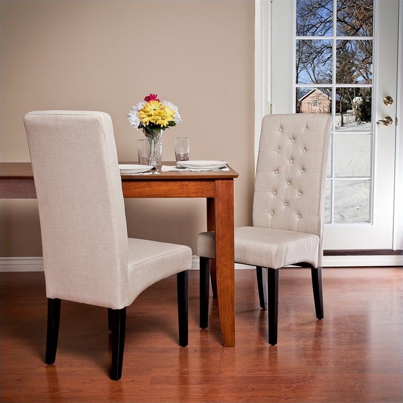 Noble House Jackson Dining Chairs in Natural (Set of 2) Cymax Business