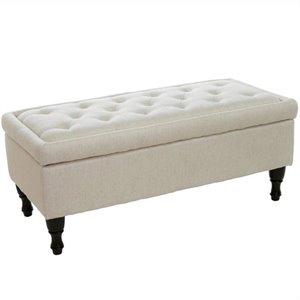 noble house rhonda storage ottoman