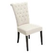 Noble House Vatican Dining Chair in Light Beige (Set of 2) | Cymax Business