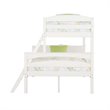Dorel Living Brady Twin over Full Bunk Bed in White