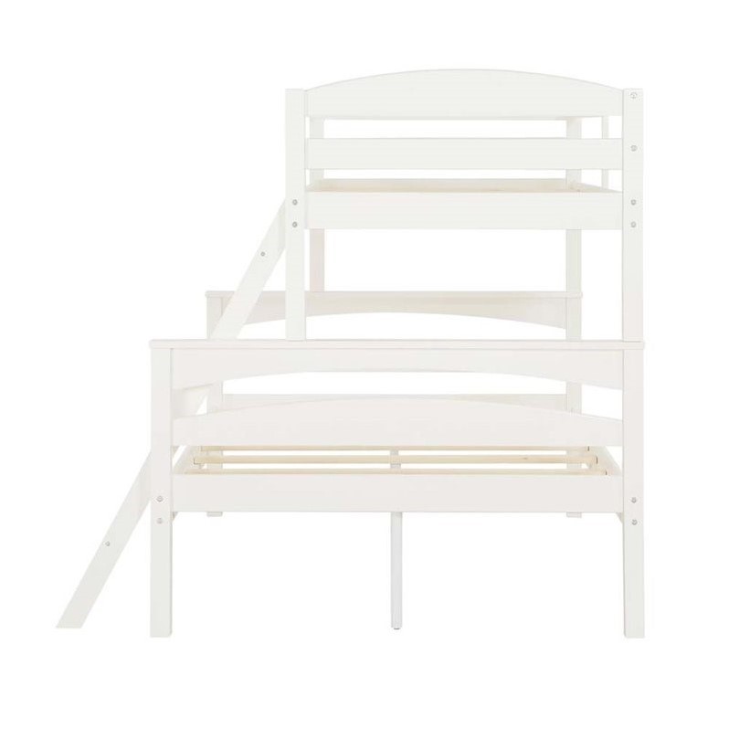 Dorel Living Brady Twin over Full Bunk Bed in White