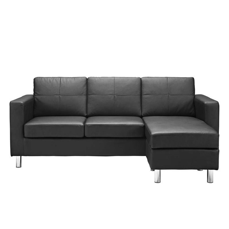 Dorel Living Small Spaces Adjustable, Small Spaces Configurable Sectional Sofa By Dorel Living