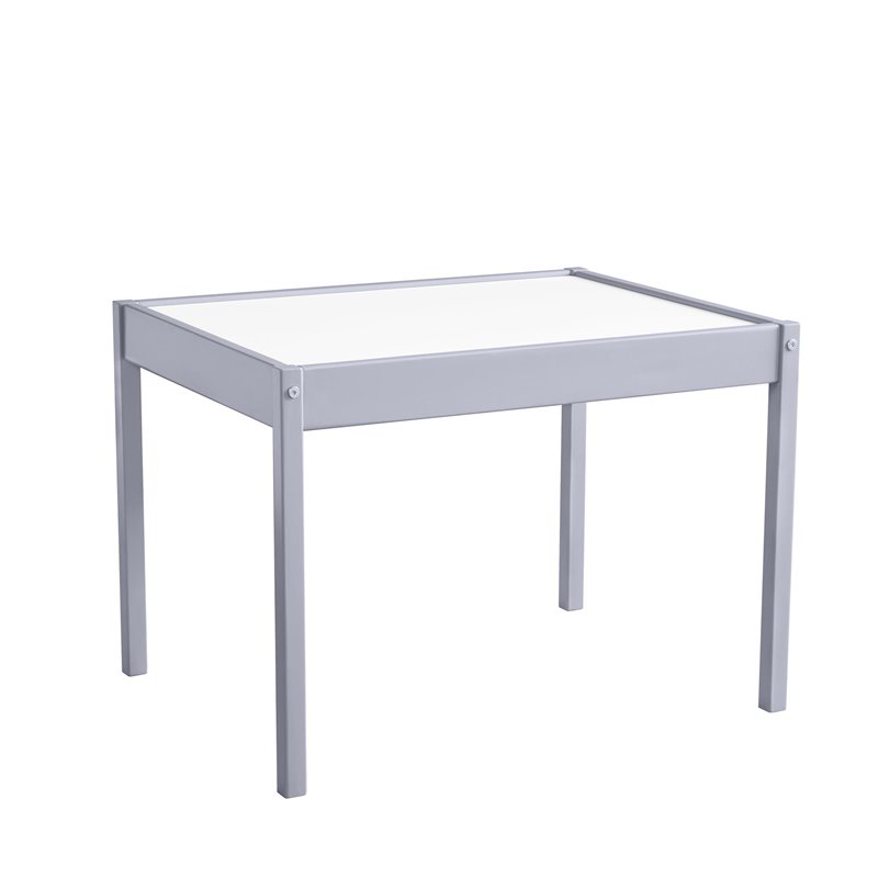 Baby Relax Hunter 3 Piece Table and Chair Set in Gray