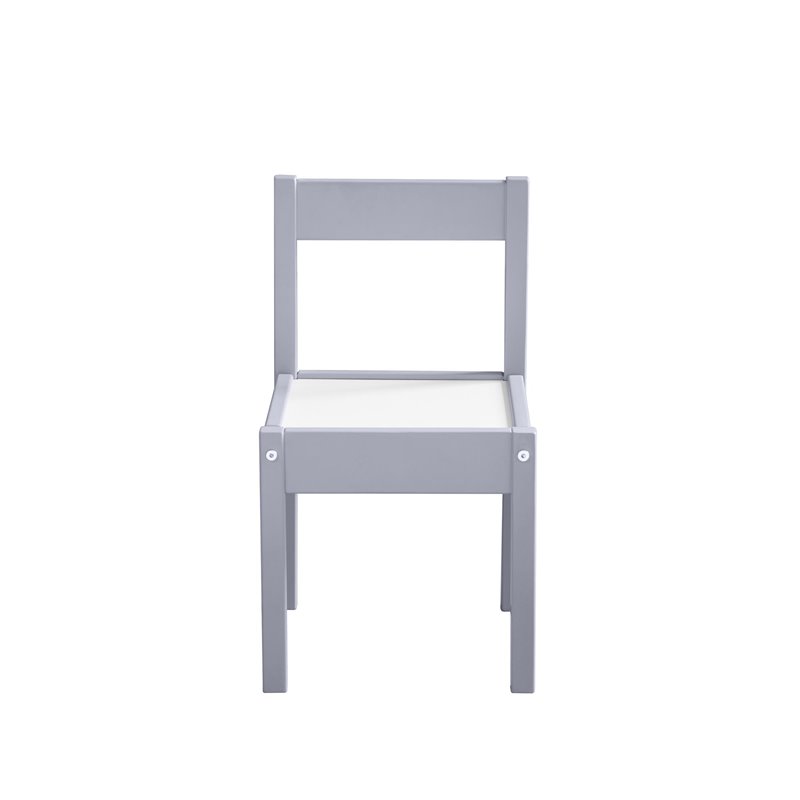 Baby Relax Hunter 3 Piece Table and Chair Set in Gray
