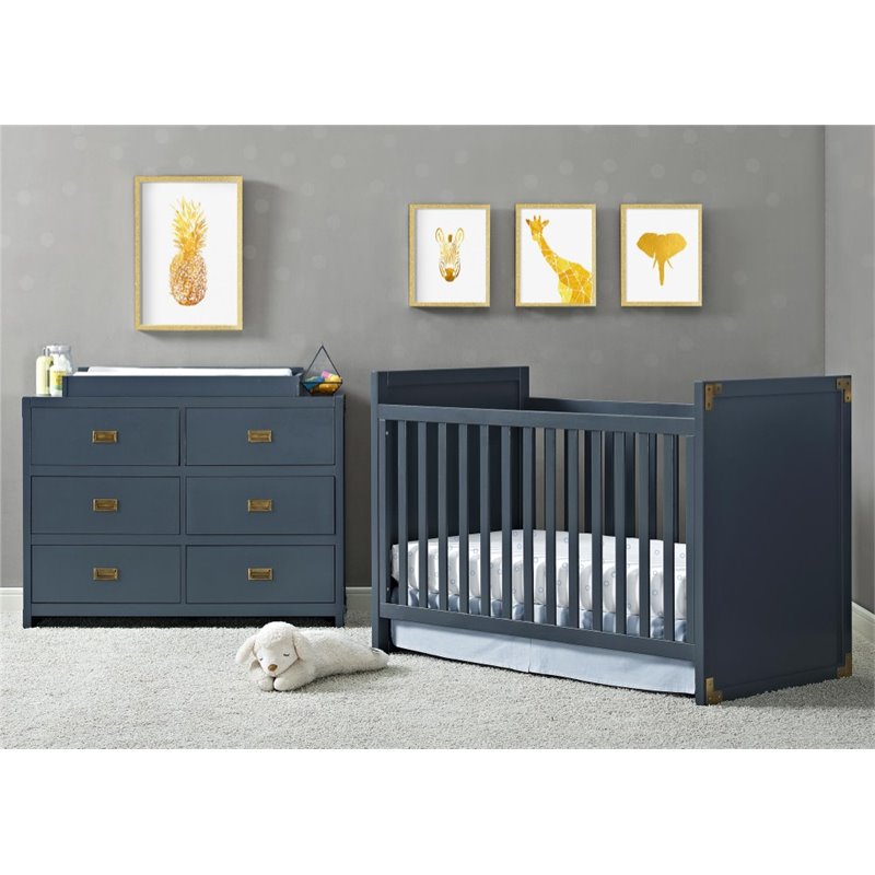 navy blue changing table