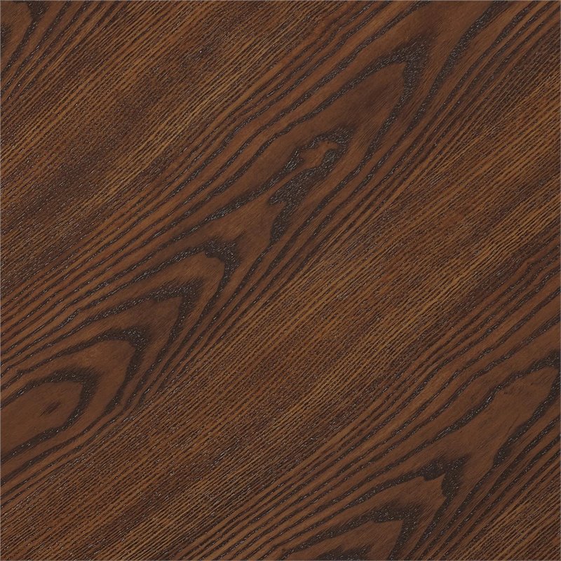 Dorel Living Montgomery 3 Piece Round Pub Set in Dark Mahogany