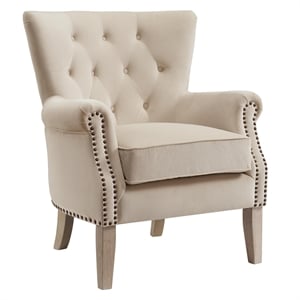 Dorel Living Accent Chair in Beige