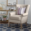 Dorel Living Accent Chair in Beige