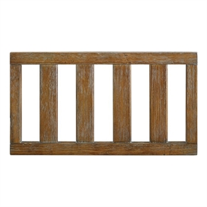 baby relax hathaway modern wood toddler conversion rail in rustic espresso
