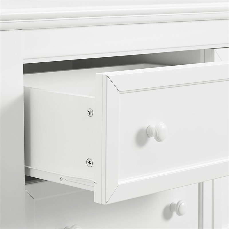 Baby Relax Tia 6 Drawer Dresser, Baby Relax Rivers 6 Drawer Dresser In White