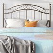 Dorel Living Winnie Full Queen Metal Spindle Headboard in Bronze