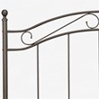Dorel Living Winnie Full Queen Metal Spindle Headboard in Bronze