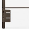 Dorel Living Winnie Full Queen Metal Spindle Headboard in Bronze