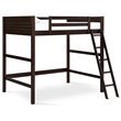 Dorel Living Denver Full Loft Bed in Espresso