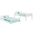 Dorel Living Sierra Twin Over Twin Bunk Bed in White