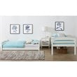 Dorel Living Sierra Twin Over Twin Bunk Bed in White