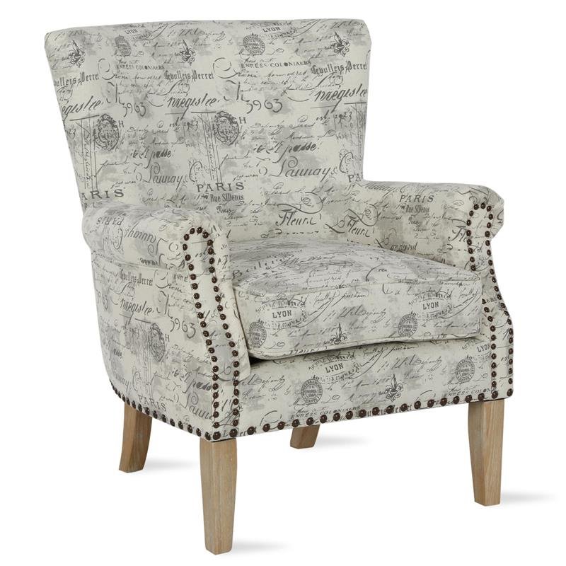 French Script Accent Chairs