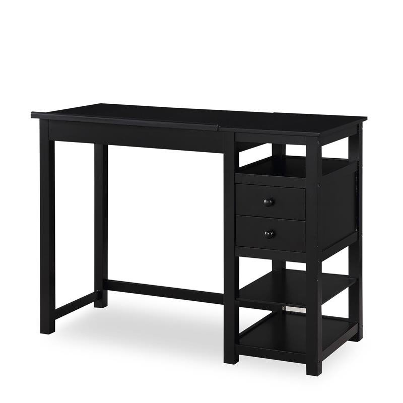 Dorel Living Drafting and Craft Counter Height Desk in Black DL3514BK