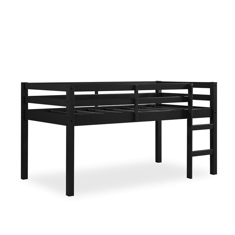 Dorel Living Milton Junior Twin Loft Bed in Blue
