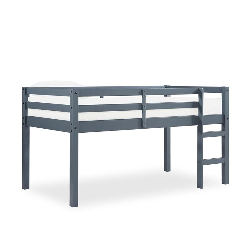 Dorel Living Milton Junior Twin Loft Bed in Gray Cymax Business