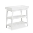 Novogratz Mid-Century Harper Baby Wood Open Changing Table in White