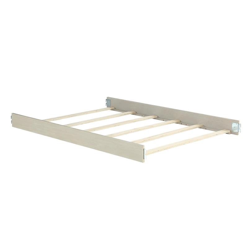 Bertini Penn Full-Size Wooden Bed Rails in Gray Sand | Cymax Business