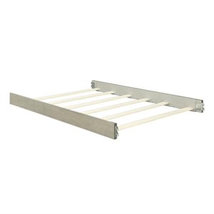 bertini canyon wooden bed rails in mineral gray