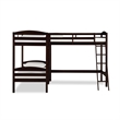 Dorel Living Clearwater Triple Bunk Bed in Espresso