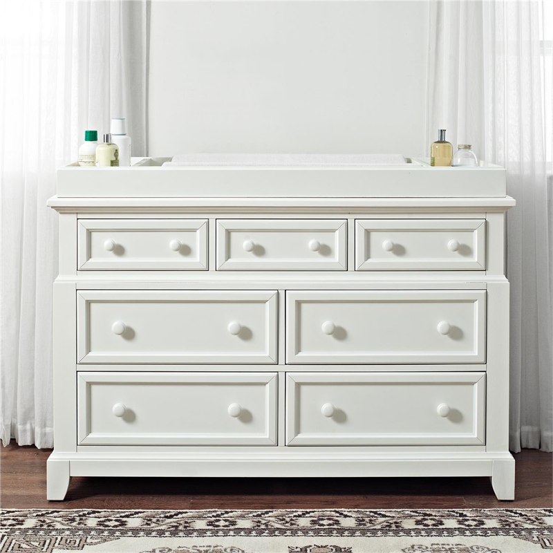 Bertini Lafayette Dresser Topper In French White Lace Dl1510 2