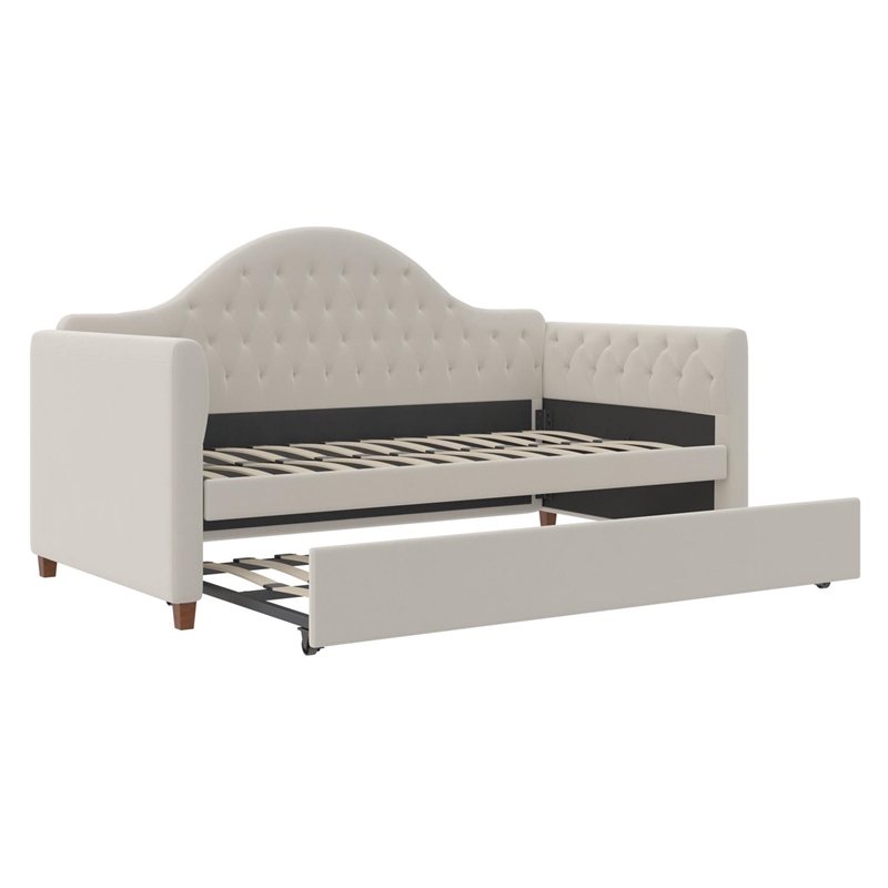 Little Seeds Rowan Valley Arden Twin Daybed with Trundle in Dove Gray