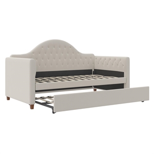 little seeds rowan valley arden twin daybed with trundle in dove gray